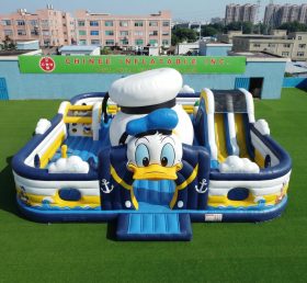 GF3-1201 Donald-Duck-Thema Aufblasbare Funstadt