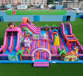 GF3-1204 Dora-Themen-Aufblasbarer Funpark