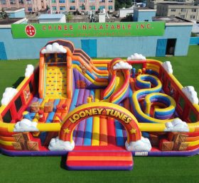GF3-1228 Looney Tunes Themen-aufblasbarer Funpark