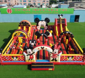 GF3-1234 Mickey & Minnie Themen-Aufblasbarer Spaßpark