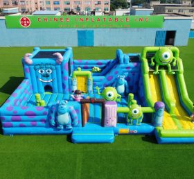 GF3-1238 Monsters Inc Thema Aufblasbare Spaßstadt