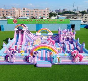 GF3-1240 My Little Pony Thema Aufblasbare Spaßstadt