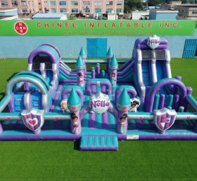 GF3-1242 Nella Ritter Thema Aufblasbarer Funpark