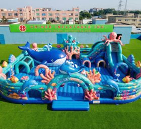 GF3-1243 Ozean Thema Aufblasbarer Funpark