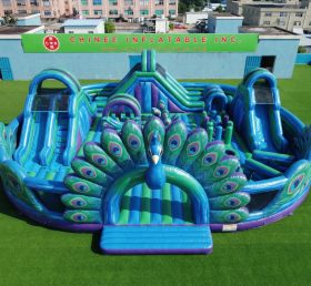 GF3-1249 Pfau Thema Aufblasbarer Funcity