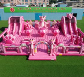 GF3-1252 Pink Panther Thema Aufblasbare Spaßstadt