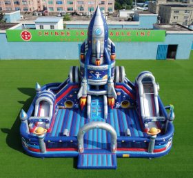GF3-1261 Raketen-Thema Aufblasbarer Funpark