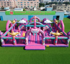 GF3-1265 Shimmer & Shine Thema Aufblasbare Fun-Stadt