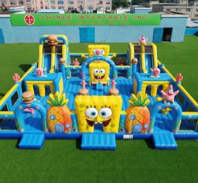 GF3-1272 SpongeBob Thema Aufblasbarer Funpark