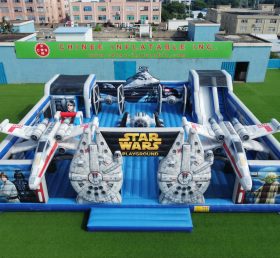 GF3-1276 Star Wars Thema Aufblasbare Funstadt