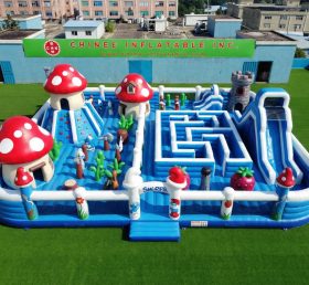 GF3-1287 Die Schlümpfe Themen-Inflatable-Funcity