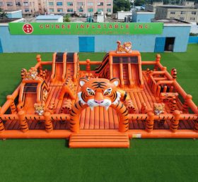 GF3-1290 Tiger Thema Aufblasbare Spaßstadt