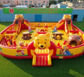 GF3-1294 Winnie The Pooh Themen Aufblasbarer Funpark