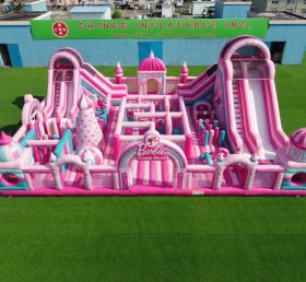 GF3-1305 Barbie Themen-Hüpfpark