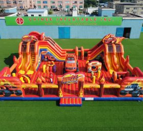 GF3-1310 Blaze Monster Thema Aufblasbarer Park