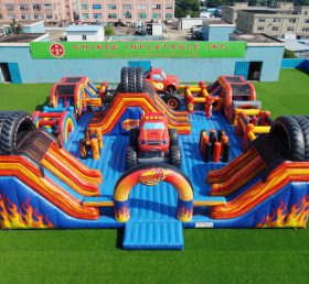 GF3-1311 Blaze Monster Thema Aufblasbarer Park