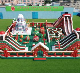 GF3-1321 Weihnachts-Thema Aufblasbarer Park