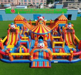 GF3-1322 Clown-Thema Aufblasbarer Park