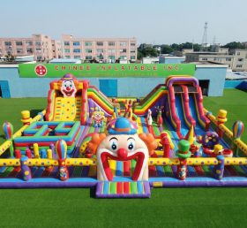 GF3-1323 Clown-Thema Aufblasbarer Park