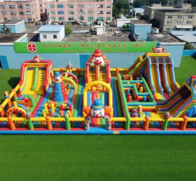 GF3-1324 Clown-Themen Inflatable Park