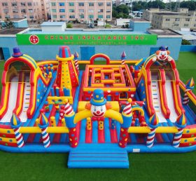 GF3-1325 Clown-Themen Inflatable Park