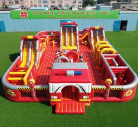 GF3-1332 Feuerwehr-Themen Inflatable Park