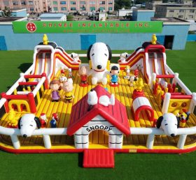 GF3-1394 Snoopy Thema aufblasbarer Park