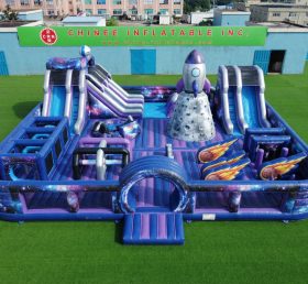 GF3-1397 Weltraumthema Aufblasbarer Park