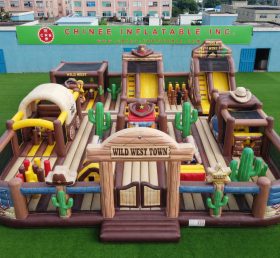GF3-1417 Wilder Westen Themen-Inflatable Park