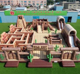 GF3-1418 Wild West Themen-Inflatable-Park