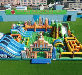 GF3-1422 Zootopia Thema Aufblasbarer Park