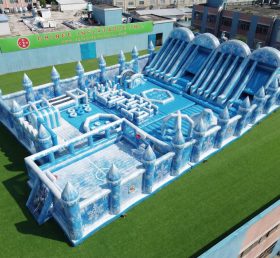 GF3-661 Frozen-Thema Riesiger Aufblasbarer Park