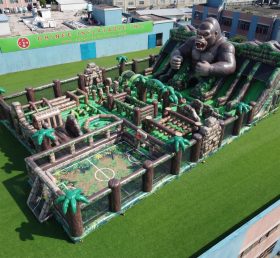GF3-665 King Kong Themenriesiger aufblasbarer Park