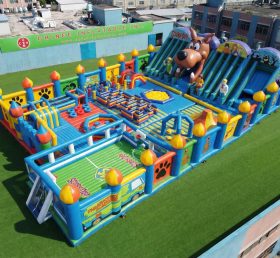 GF3-681 Scooby-Doo Thema Riesiger Aufblasbarer Park