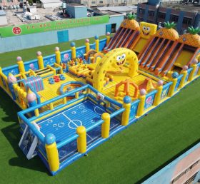 GF3-686 SpongeBob Thema Riesen Aufblasbarer Park