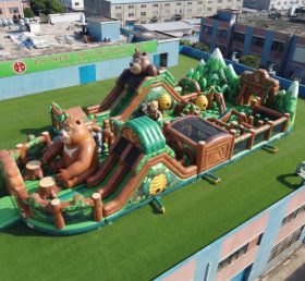 GF3-698 Boonie-Bären Thema aufblasbarer Spielplatz