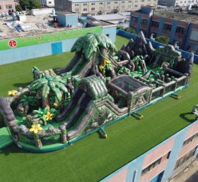 GF3-705 Dschungelthema Aufblasbarer Spielplatz