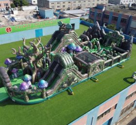 GF3-708 Themenpark Magischer Wald Aufblasbarer Spielplatz