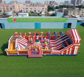 GF3-722 Zirkus-Thema Aufblasbarer Spielplatz