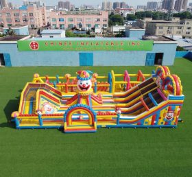 GF3-723 Clown Thema Aufblasbarer Spielplatz