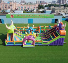 GF3-726 Monster-Themen Hüpfburg-Spielplatz