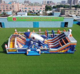 GF3-729 Raketen-Themen Hüpfburg-Spielplatz