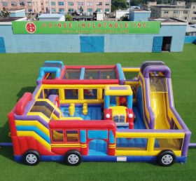 GF3-735 Bus-Themen Hüpfburg-Spielplatz