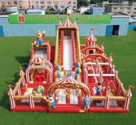 GF3-738 Zirkus-Themen Hüpfburg-Spielplatz