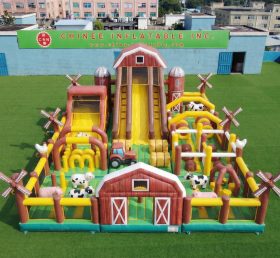GF3-746 Bauernhof-Thema Aufblasbarer Spielplatz