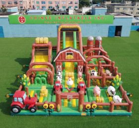 GF3-747 Bauernhof Themen Hüpfburg Spielplatz