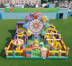 GF3-748 Riesenrad-Themen Aufblasbarer Spielplatz