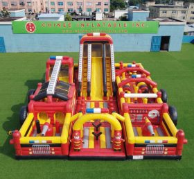 GF3-750 Feuerwehr-Themen Hüpfburg