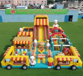 GF3-752 Imbisswagen-Themen Hüpfburg-Spielplatz