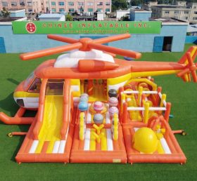 GF3-755 Hubschrauber-Thema Aufblasbarer Spielplatz